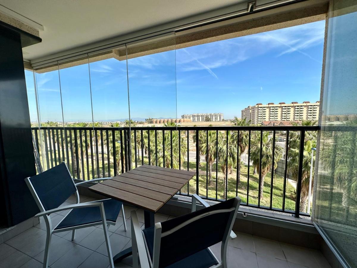 Sunny Patacona Seaview Apartment Valencia Luaran gambar